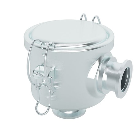 Solberg ISO Inlet Vacuum Electroless Nickel, NW25, 25 SCFM, 5 Micron Polyester Media WL-825-NW25EN